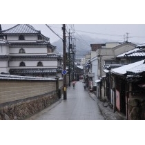 雪の西國寺参道