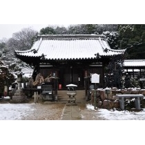 雪の西國寺持佛堂