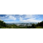 鳴滝山から見たパノラマ風景
