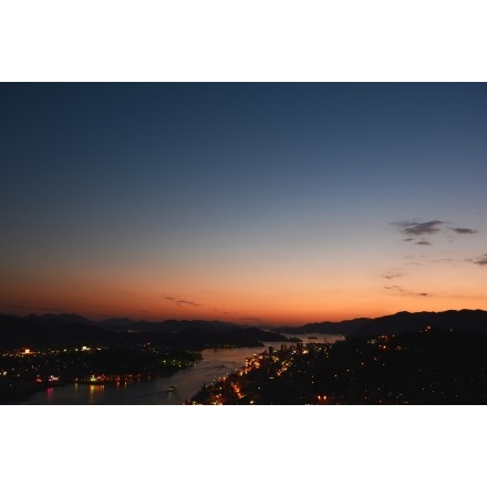 浄土寺山からの夕景