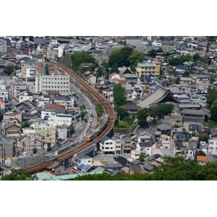 浄土寺山から見た尾道市街地