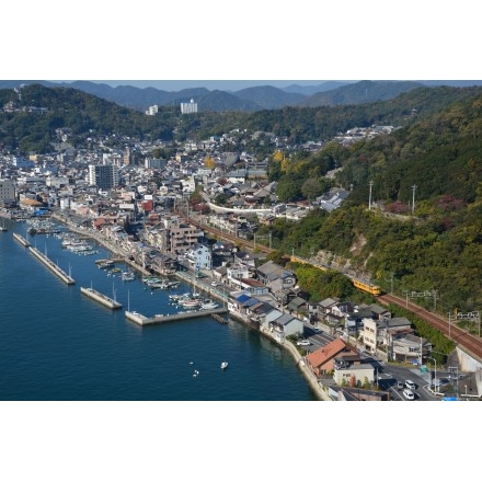 しまなみ海道新尾道大橋塔頂からの風景