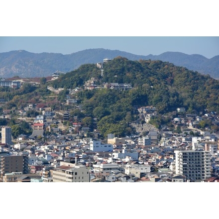 しまなみ海道新尾道大橋塔頂からの風景