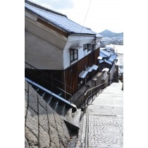 千光寺新道の雪景色