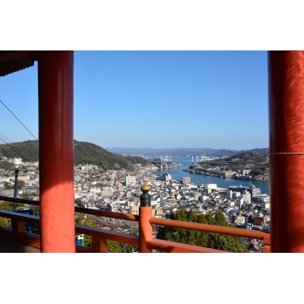 千光寺本堂から見る風景