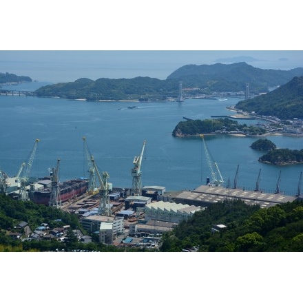 因島公園から見える風景