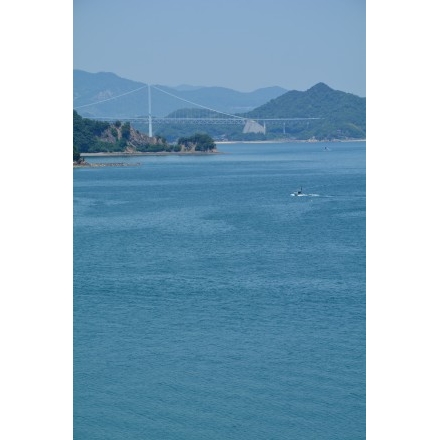 因島水軍スカイラインから見るしまなみ海道因島大橋
