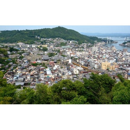 千光寺境内から見る尾道の風景