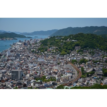 浄土寺山から見た尾道市街地