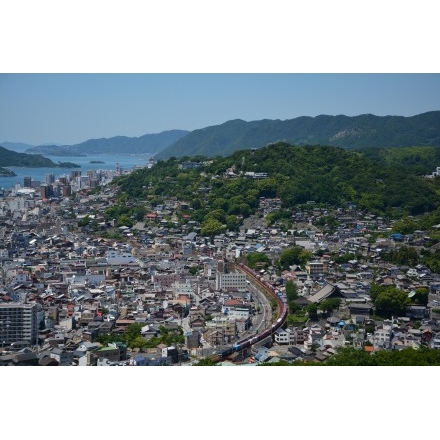 浄土寺山から見た尾道市街地