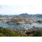千光寺公園頂上展望台から見る風景