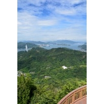 高見山展望台から見た風景