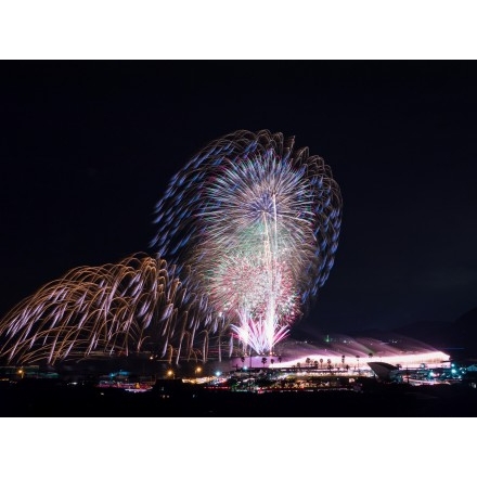 瀬戸田町夏まつりの花火