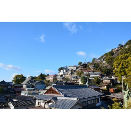 千光寺山一帯の風景