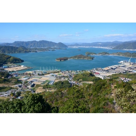 白滝山から見た風景