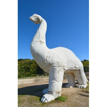 因島アメニティ公園の恐竜