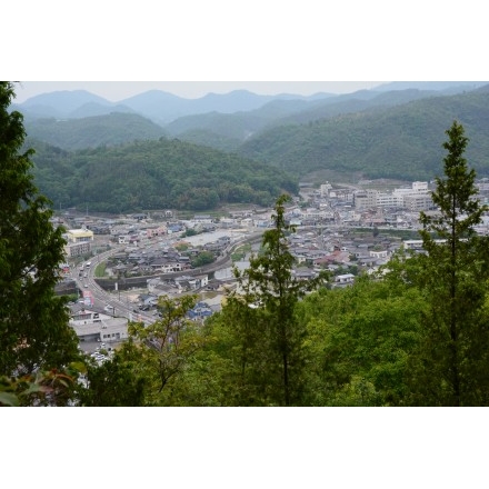 雲雀城址付近から見た風景