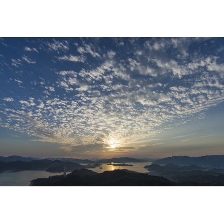 高見山からの夕景