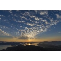 高見山からの夕景