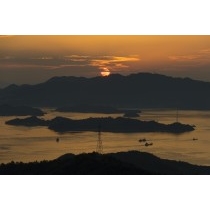 高見山からの夕景