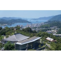 千光寺公園頂上展望台からの風景