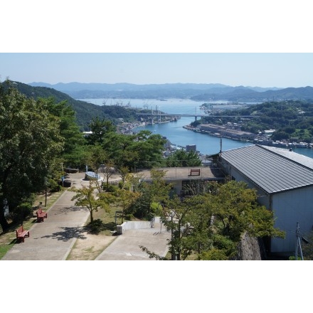 千光寺公園頂上展望台からの風景