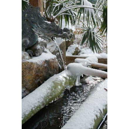 御調町大蔵地区の艮神社の雪景色