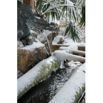 御調町大蔵地区の艮神社の雪景色