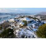 雪の千光寺公園