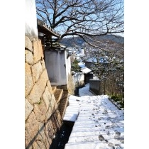 天寧寺坂の雪景色