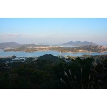 岩城島から見る生名島・因島