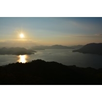 岩城島・積善山山頂から見る夕景