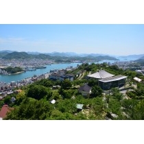 千光寺公園頂上展望台からの風景