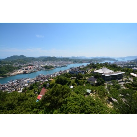 千光寺公園頂上展望台からの風景