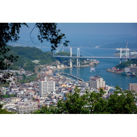 千光寺山から見る尾道市街地