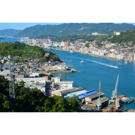 岩屋山から見る風景