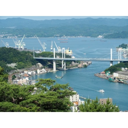 千光寺公園から見る尾道水道