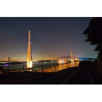 しまなみ海道多々羅大橋の夜景