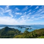 亀老山展望台からの風景