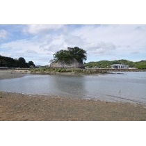 浦崎町の沖の観音