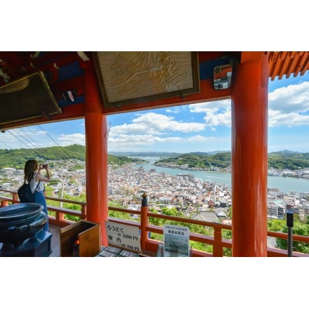 No.4558 千光寺本堂から見る尾道市街地