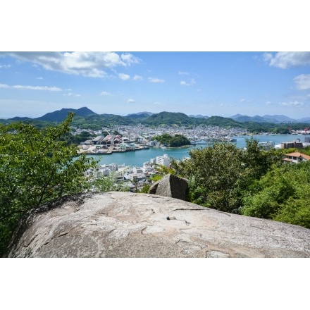 千光寺の鼓岩から見る風景