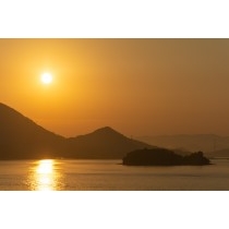 瀬戸内海の夕景