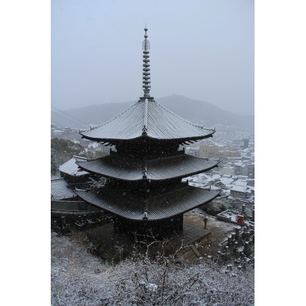 天寧寺雪景