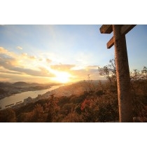 浄土寺山登山道より