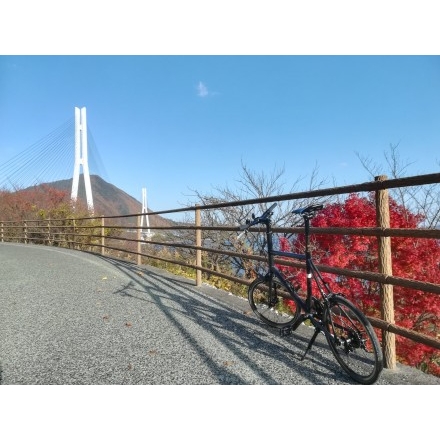 秋のしまなみ海道サイクリングのイメージ