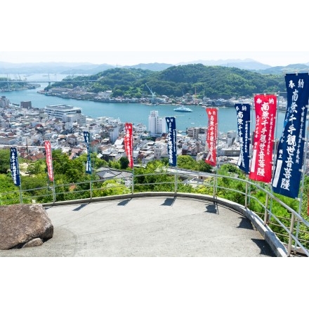 千光寺参道から見る夏風景