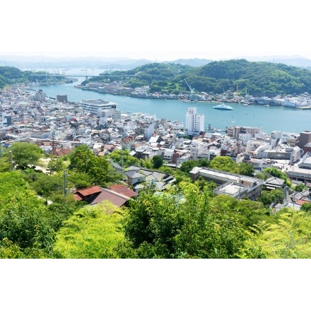 千光寺参道から見る夏風景