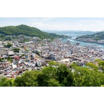 千光寺から眺める尾道の夏風景