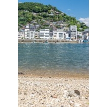向島・兼吉地区から見た尾道の夏風景